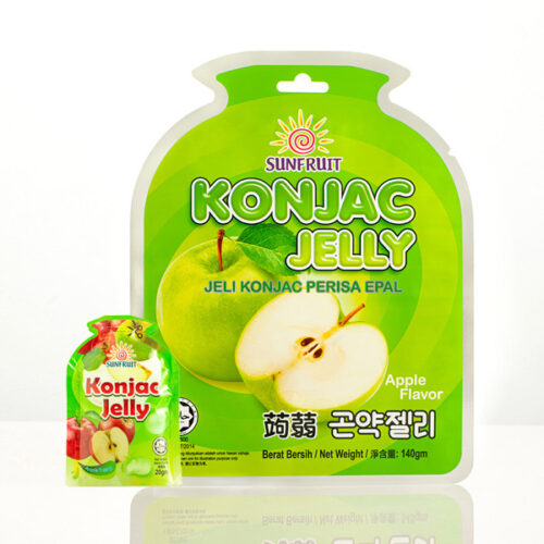 Apple Konjac Jelly